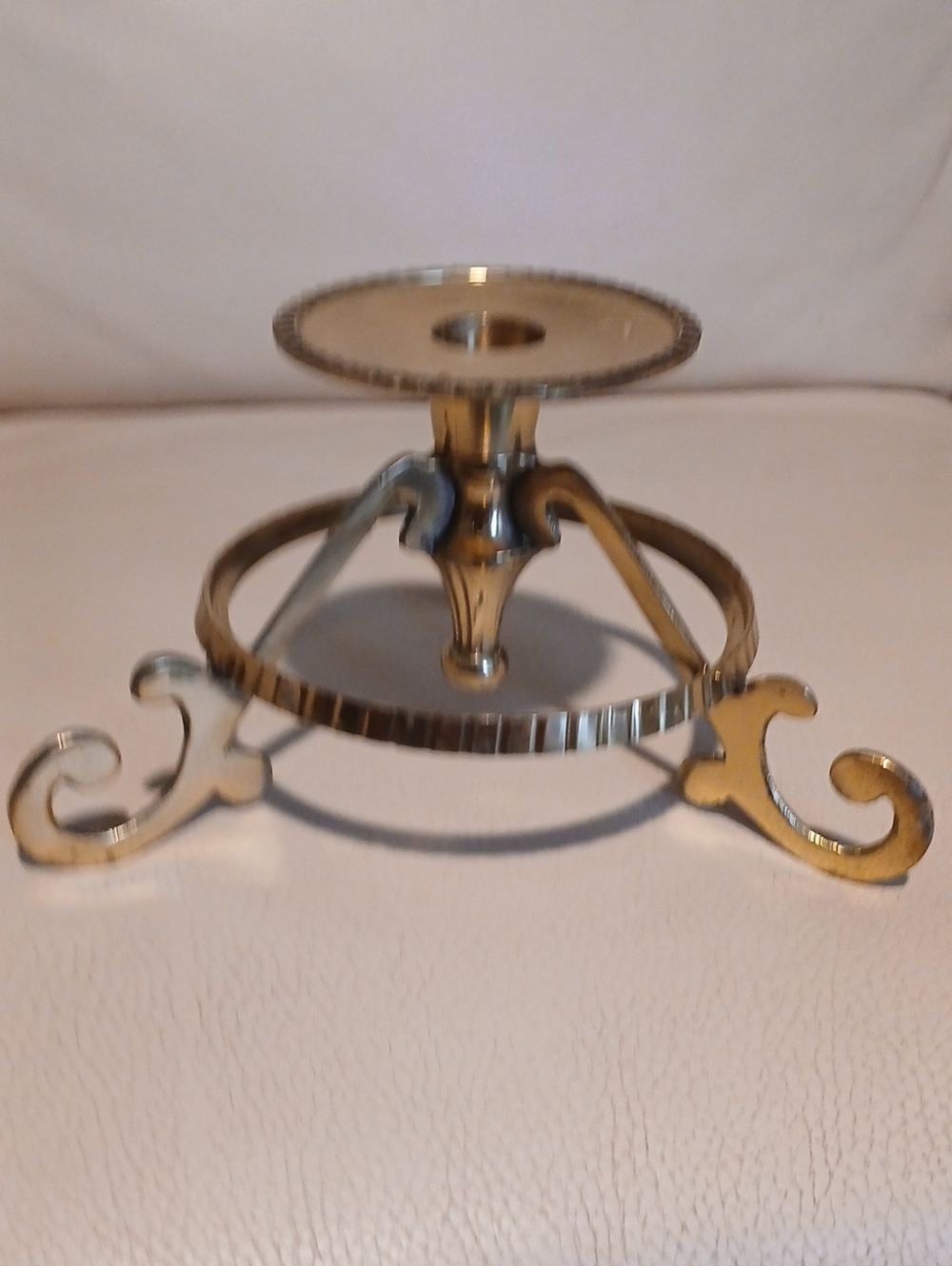 Brass Decorative Candle Holder - Classic Home Accents